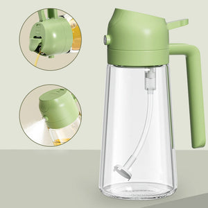 cooking oil spray and pour dispenser bottle