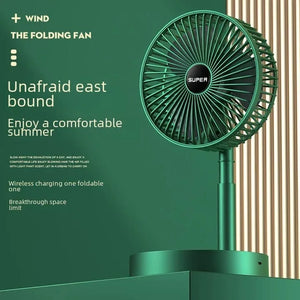 USB Rechargeable Fan Portable Electric Mini Fan Foldable Telescopic Fan