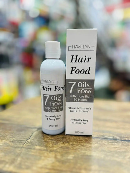 Hair Food Oil for Healthy Long & Strong Hair | 7-in-One 30 Herbs Oil Super Mall